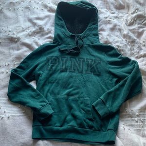 PINK Green Hoodie!